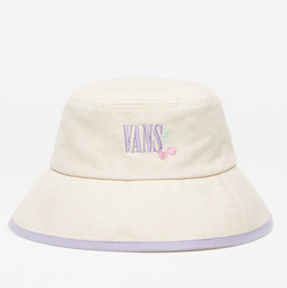 Vans 🍒 cotton bucket hat with cherry embroidered logo